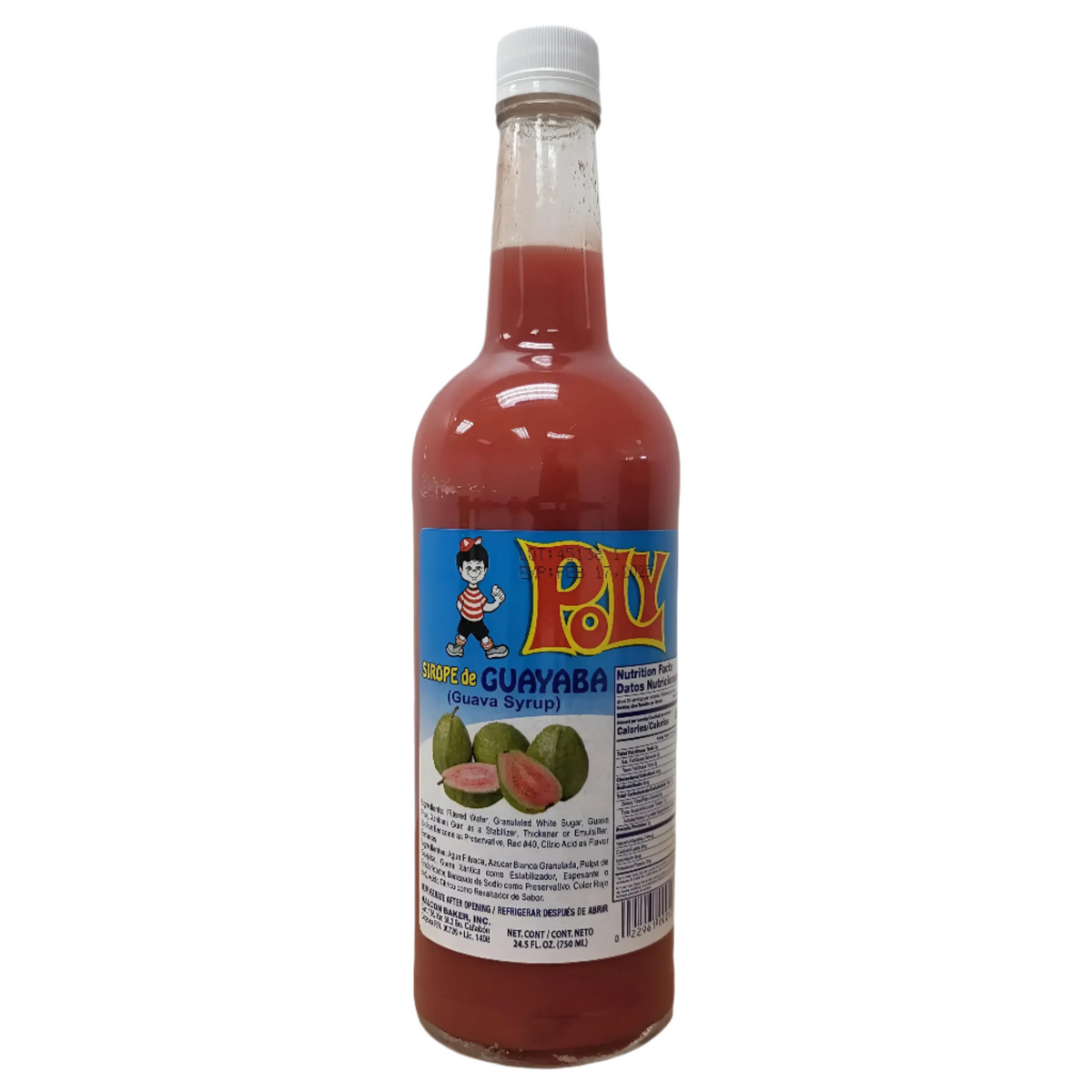 Sirope De Guayaba Poly 700Ml
