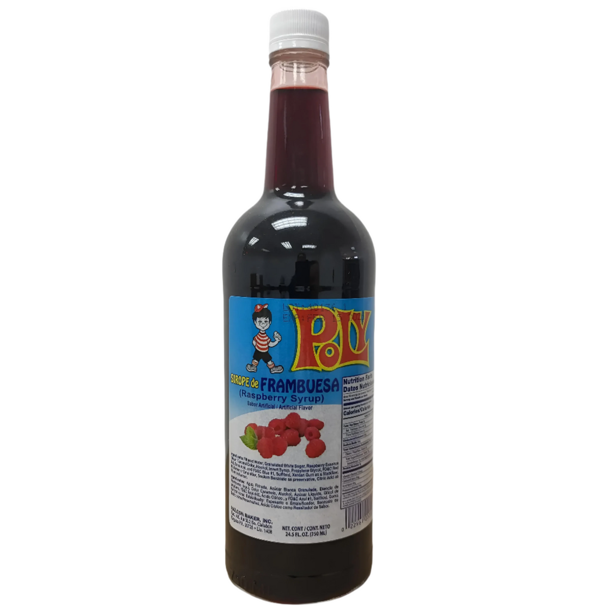 Sirope De Frambuesa Poly 700 Ml