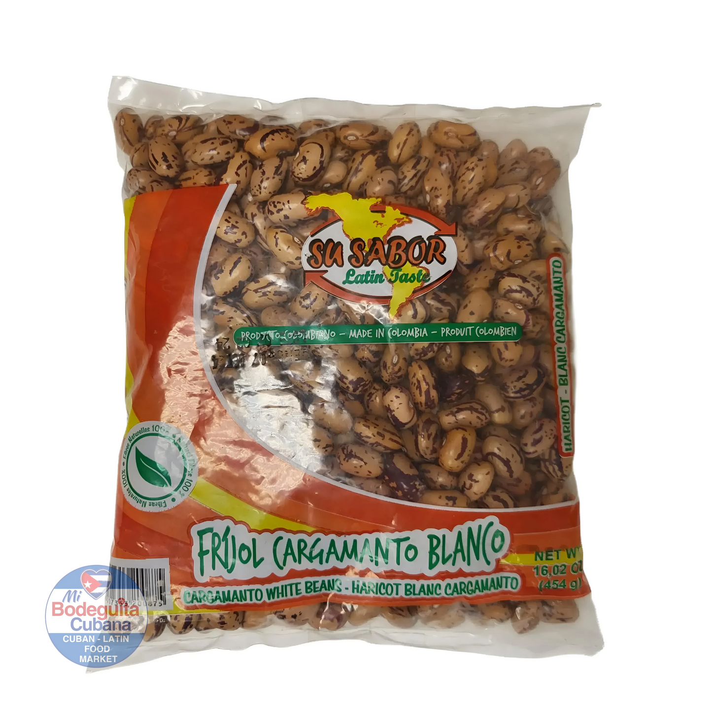 FRIJOL CARGAMANTO BLANCO 16 OZ