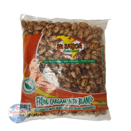 FRIJOL CARGAMANTO BLANCO 16 OZ