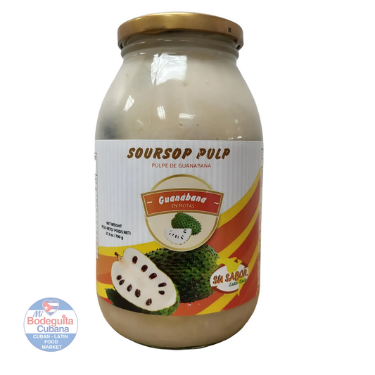 MOTAS DE GUANABANA SU SABOR 27.89 OZ