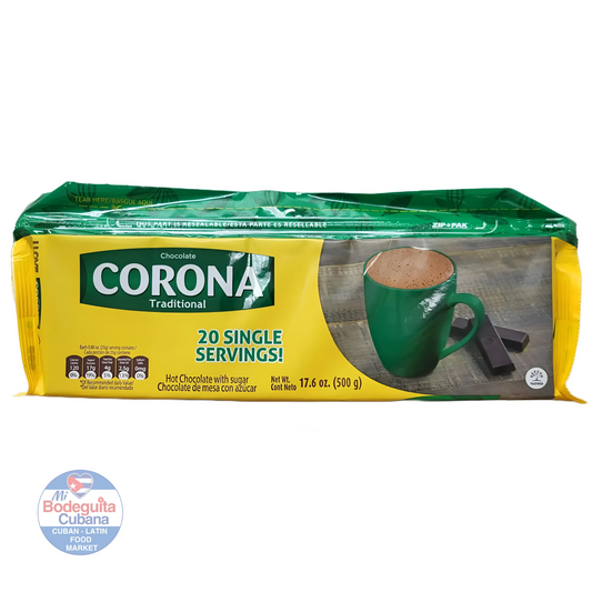 CHOCOLATE RESELLABLE CORONA 500 GRM