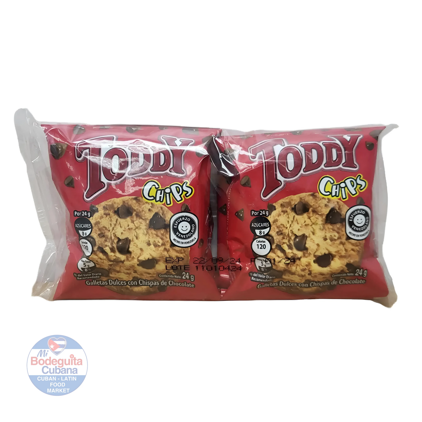 TODDY CHIPS COOKIES 4PK