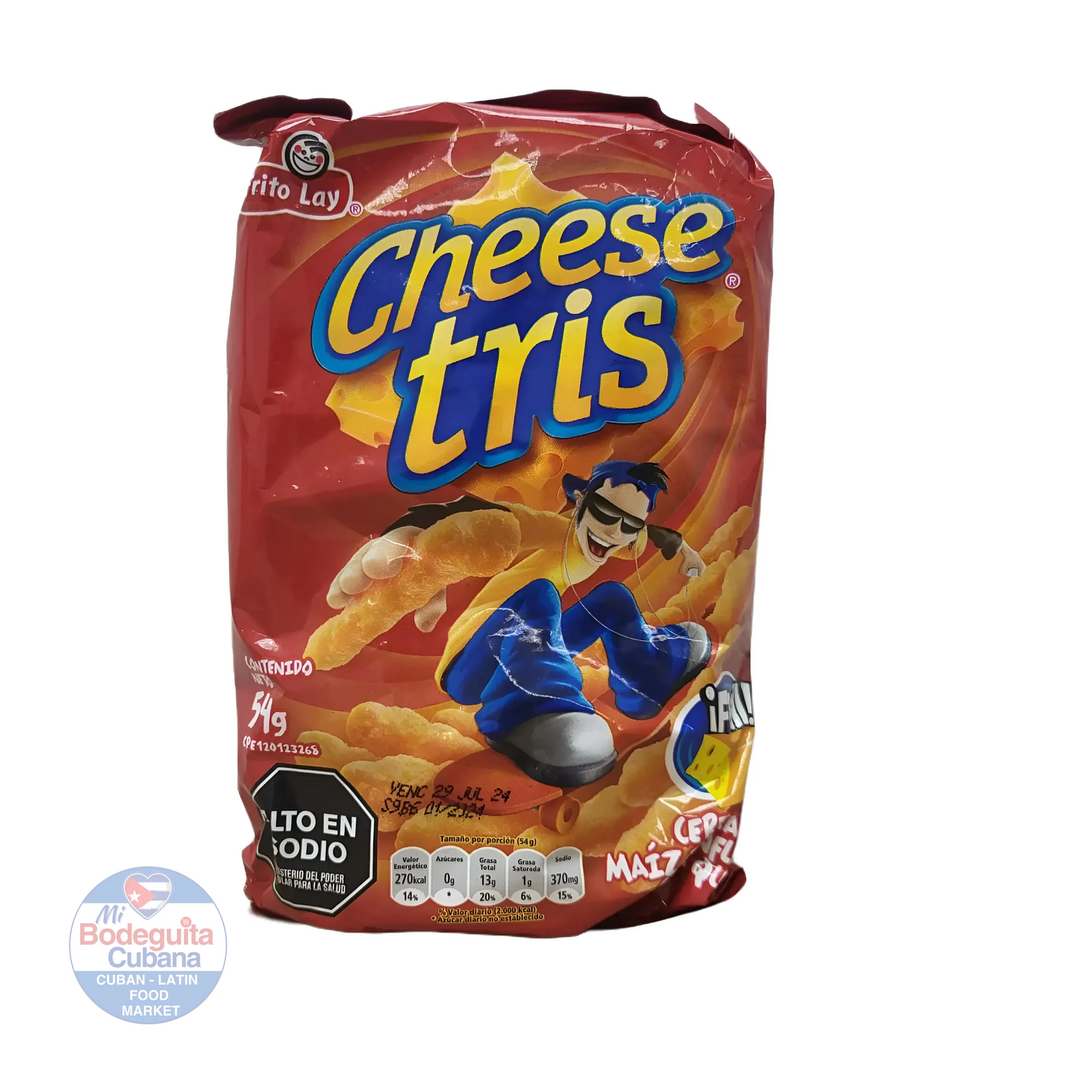 FRITO LAY CHEESE TRIS VZLANO 54 GR