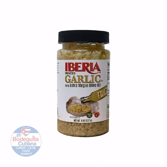 IBERIA AJOS PICADOS CON ACEITE DE OLIVA / 8 OZ