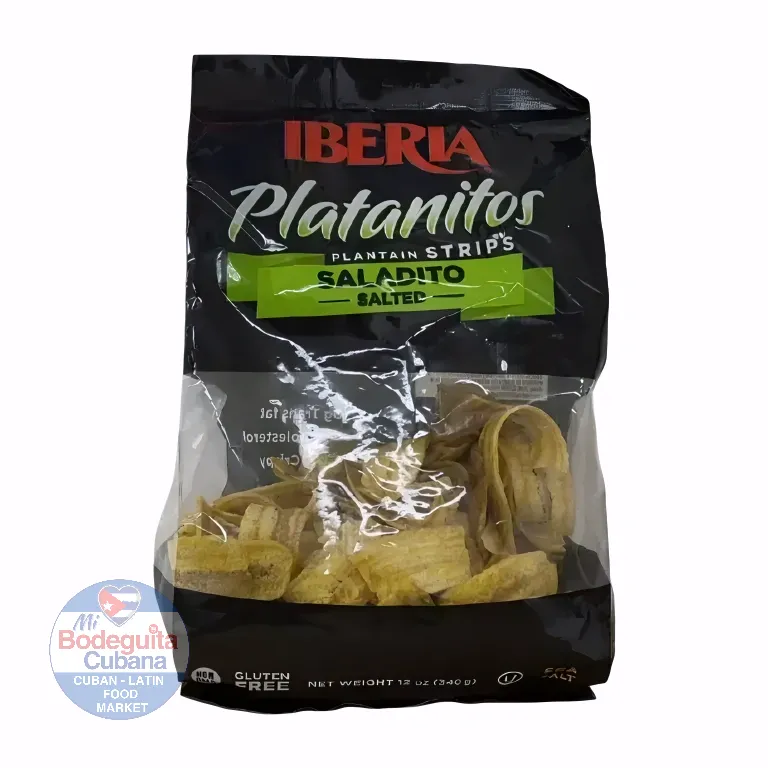 IBERIA PLATANITOS SALADITOS EN REBANADAS / 12 OZ
