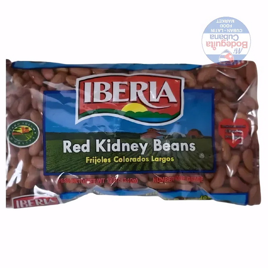 IBERIA FRIJOLES COLORADOS LARGOS EN BOLSA / 12 OZ
