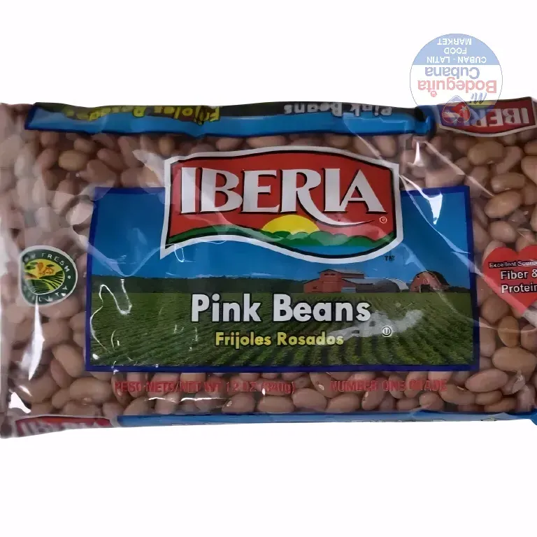 IBERIA FRIJOLES ROSADOS EN BOLSA / 12 OZ