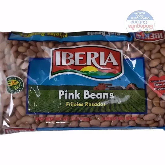 IBERIA FRIJOLES ROSADOS EN BOLSA / 12 OZ