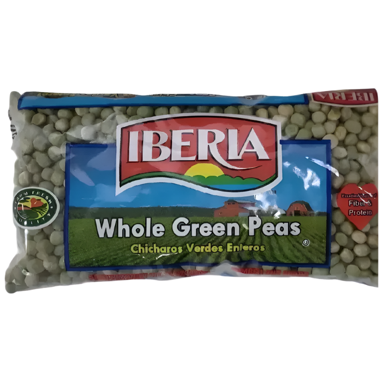Iberia Chicharos Enteros Verdes En Bolsa / 12 Oz