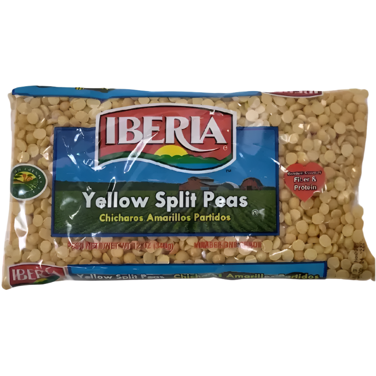 Iberia Chicharos Partidos Amarillos En Bolsa / 12 Oz