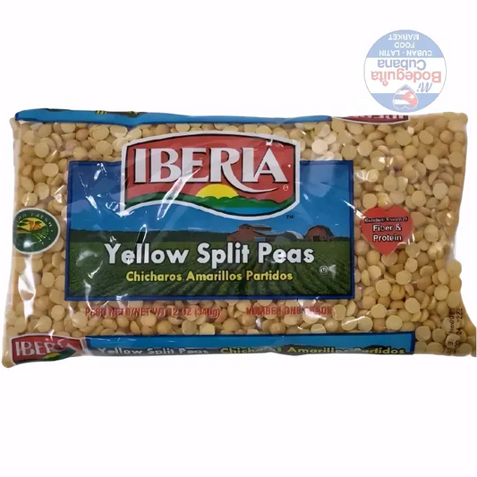 IBERIA CHICHAROS PARTIDOS AMARILLOS EN BOLSA / 12 OZ