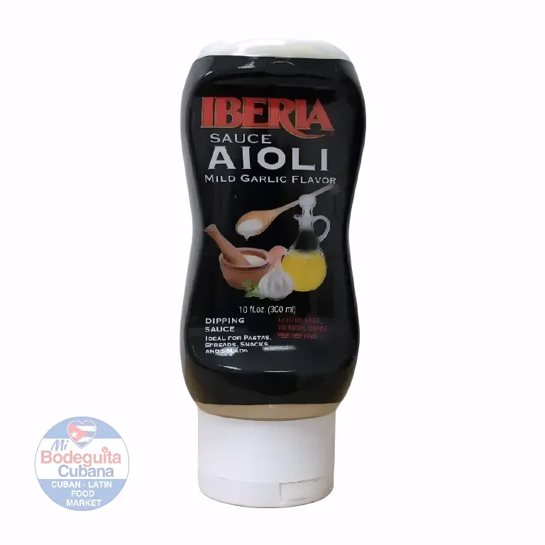 IBERIA SALSA DE AJO Y ACEITE DE OLIVA / 10 OZ