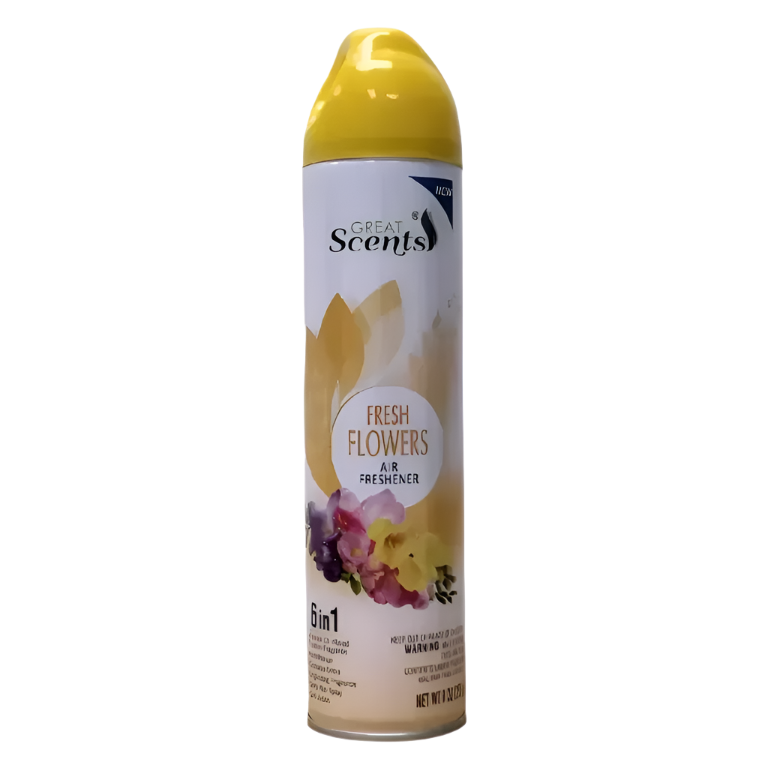 Ambientador Spray Great Scents Flores Frescas / 9 Oz