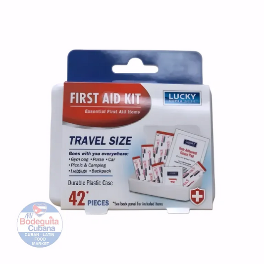 KIT DE PRIMEROS AUXILIOS DE 42 PIEZAS - LUCKY