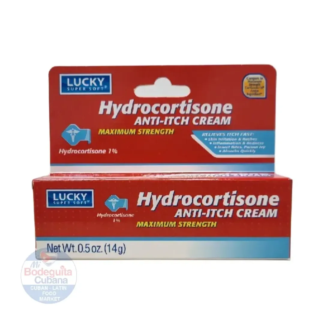 CREMA DE HYDROCORTISONA 1% -LUCKY / 0.5 OZ