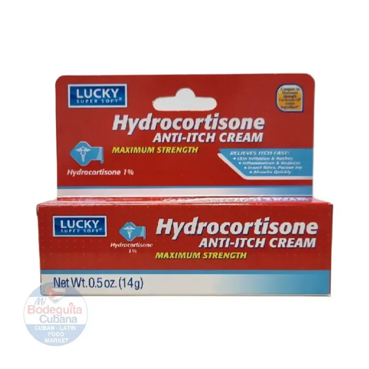 CREMA DE HYDROCORTISONA 1% -LUCKY / 0.5 OZ