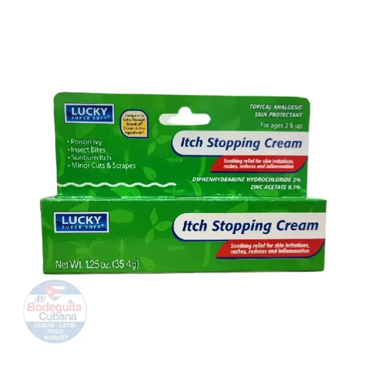 CREMA PARA DETENER LA PICAZON - LUCKY / 1.25 OZ