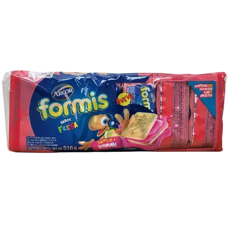 Arcor Tortuguita Fresa 500 Grm