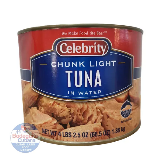 TROZOS DE ATUN EN AGUA - LATA DE 4.2 LB