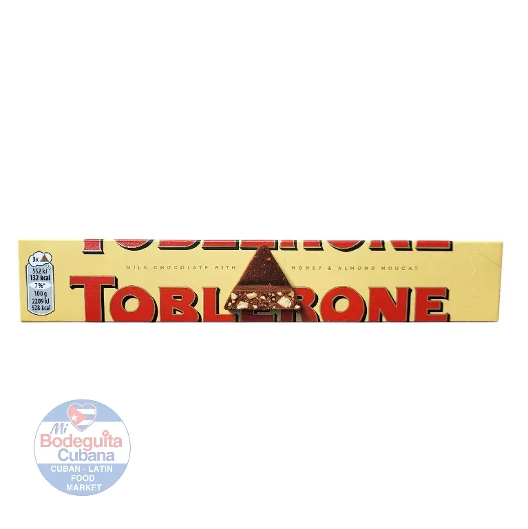 TOBLERONE DE CHOCOLATE CON LECHE 100 GRM