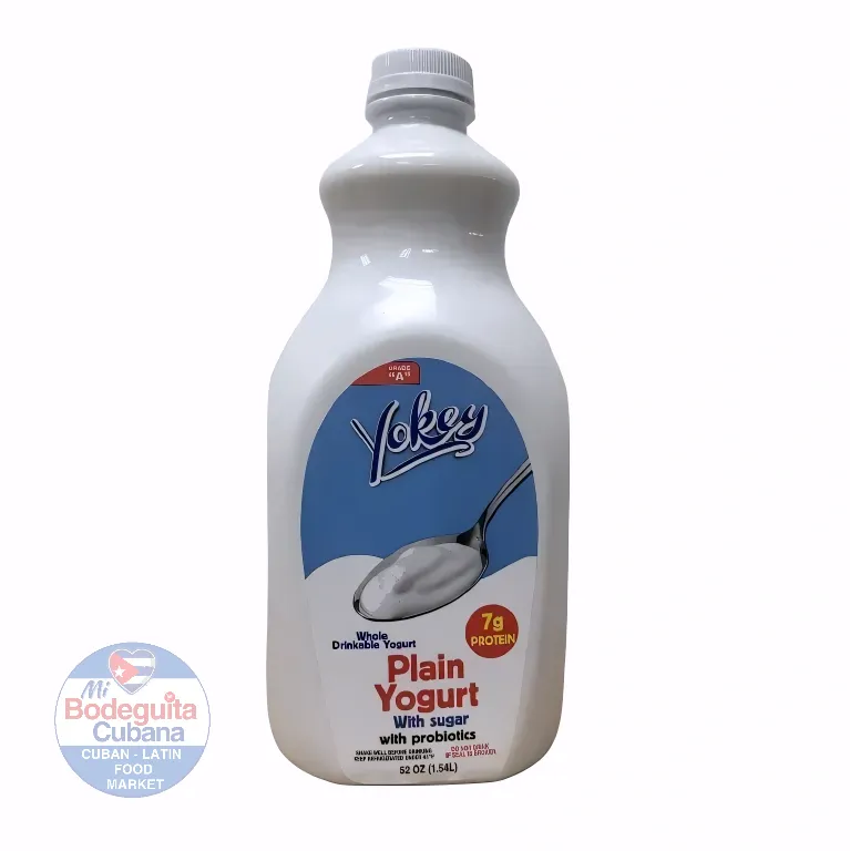 YOGURT NATURAL BLANCO CON AZUCAR -YOKEY / 52 OZ