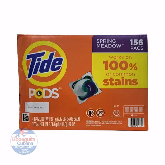 TIDE PODS DET-SUAV LIQUIDO - CAJA 156 CT