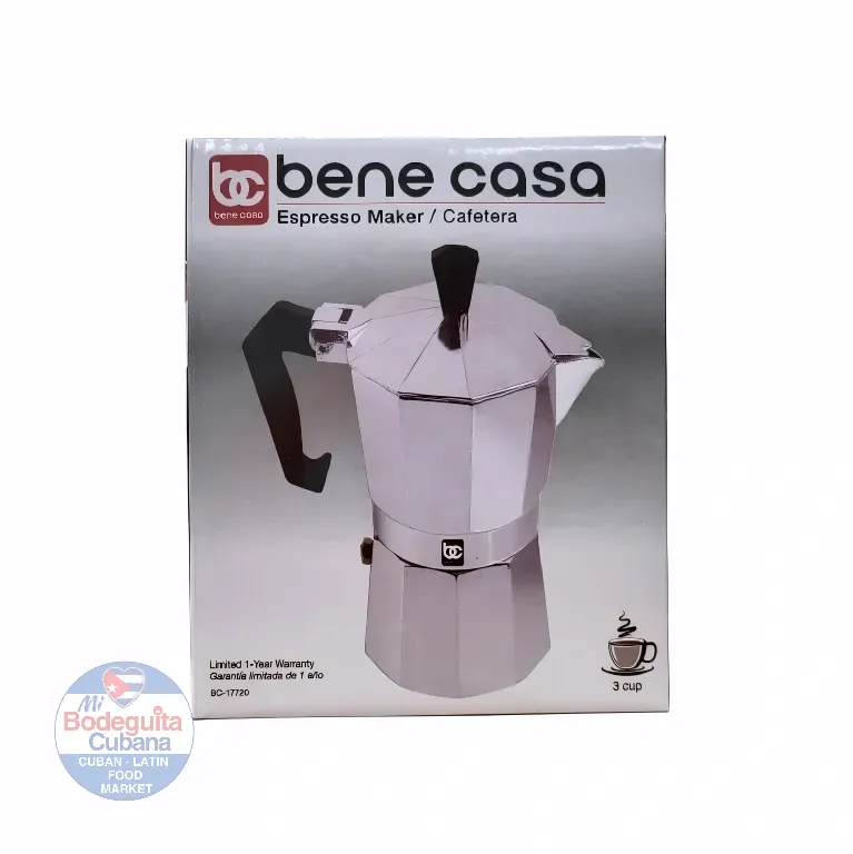 CAFETERA DE FOGON BENECASA 3 TAZAS