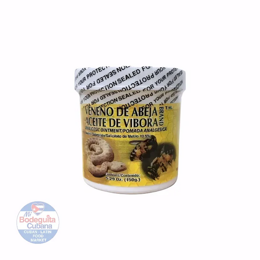 ACEITE VIBORA Y VENENO DE ABEJAS / 5.29 OZ