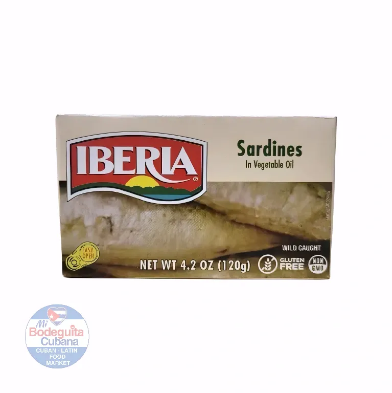 IBERIA SARDINAS SIN ESPINAS EN ACEITE / 4.2 OZ