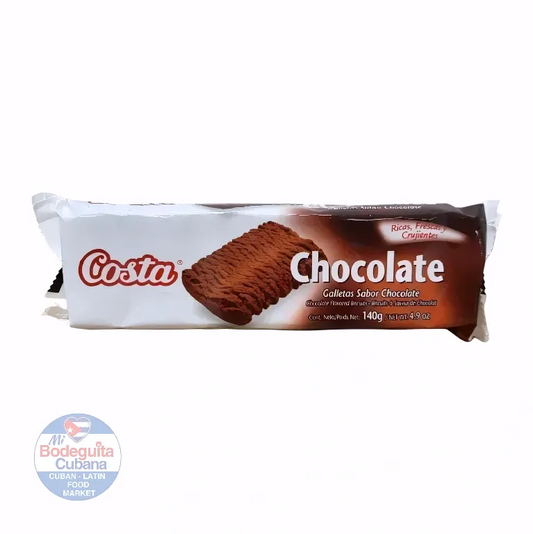 GALLETAS SABOR CHOCOLATE COSTA / 4.94 OZ
