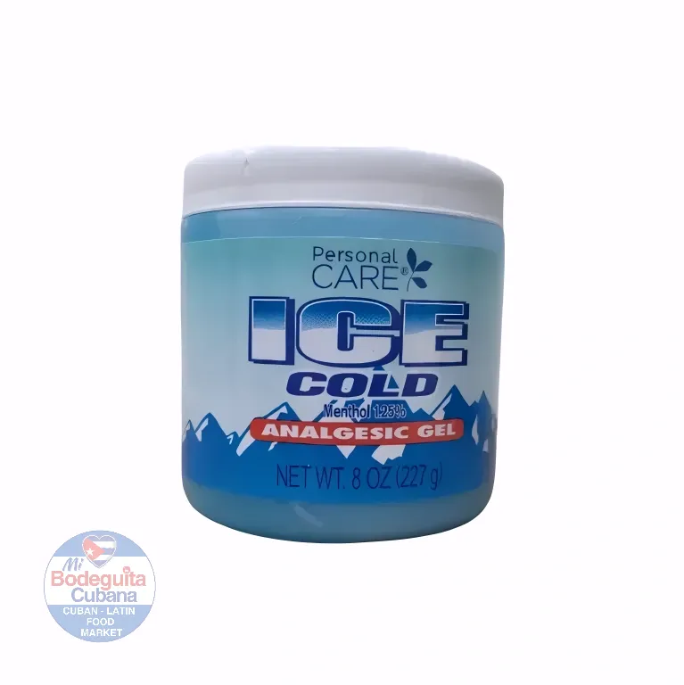 ICE GEL - ANALGESICO MENTOLADO / 8 OZ