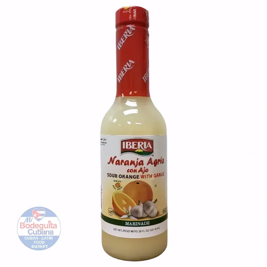 IBERIA NARANJA AGRIA CON AJO / 20 OZ