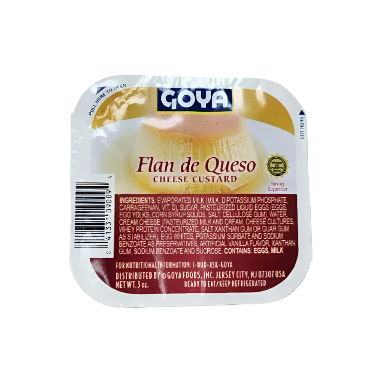 Flan De Coco Goya