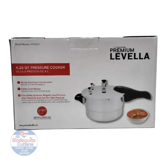 OLLA DE PRESION DE 4 QT LEVELLA - PPC1047