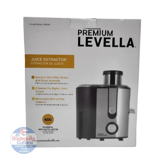 EXTRACTOR DE JUGO DE 350 ML CAP - LEVELLA - PJE648