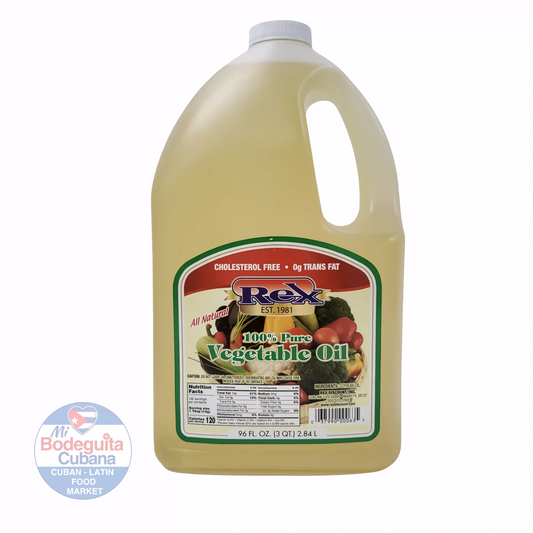 ACEITE VEGETAL PURO REX / 96 oz