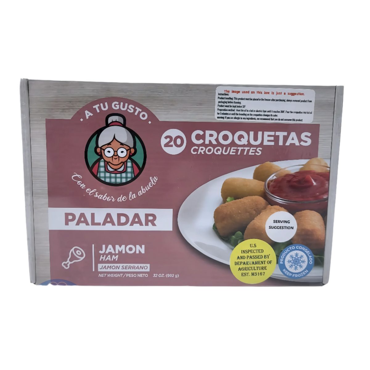 Croquetas De Jamon A Tu Gusto 20 Ct