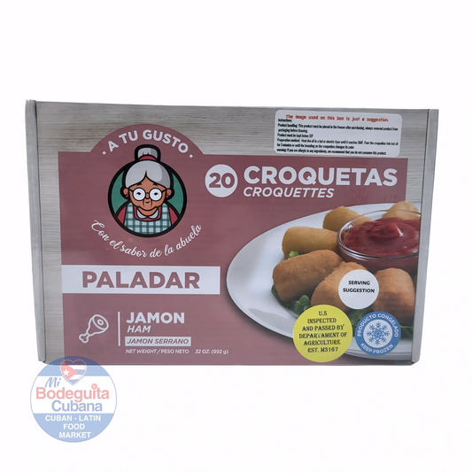 CROQUETAS DE JAMÓN A TU GUSTO 20 CT