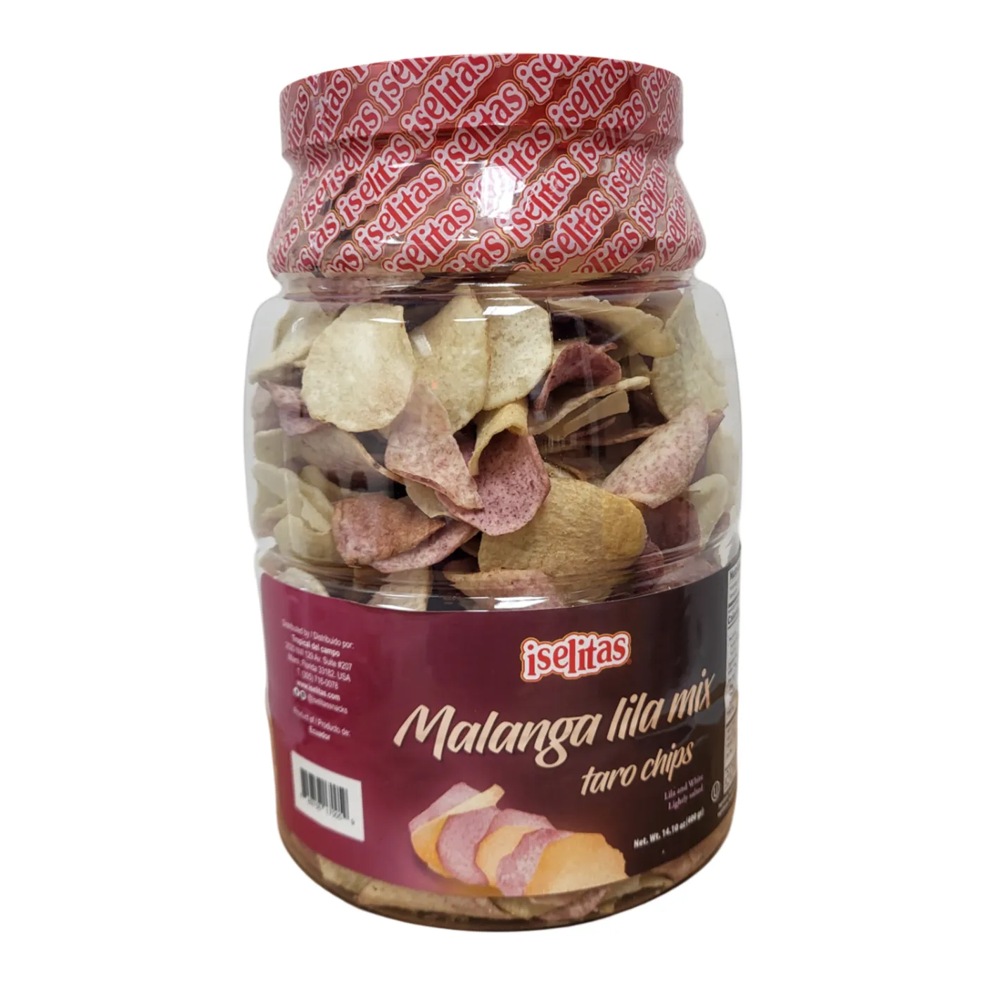 Chicharritas de Malanga Iselitas en Pomo - 14.1 Oz