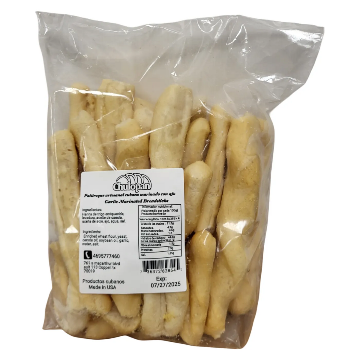 Palitroquis De Ajo Chulopan - Bolsa