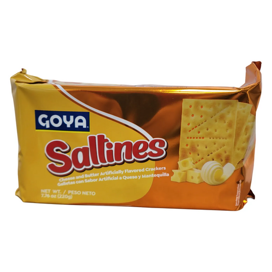 Galletas De Soda Sabor Queso Y Matequilla  Goya / 7.76 Oz