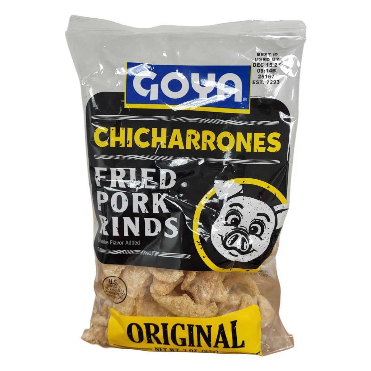 Chicharrones De Puerco Goya / 3 Oz