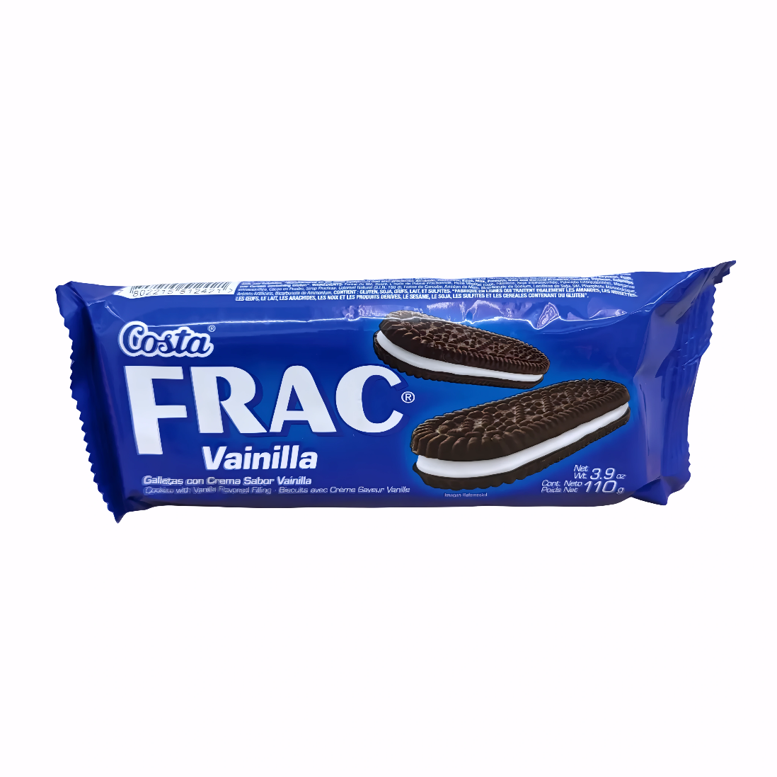 Galletas De Vainilla Rellenas Clasica Frac / 3.99 Oz