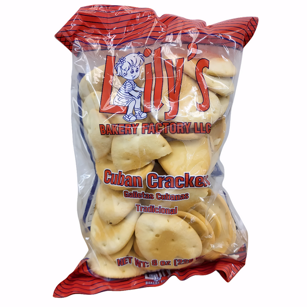 GALLETAS TRADICIONAL CUBANAS LILY S 8 OZ 20 U
