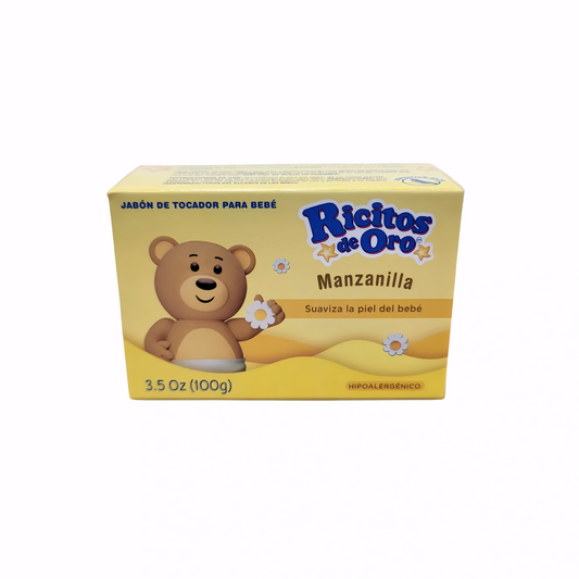 Jabon De Manzanilla Ricitos De Oro / 100 Grm