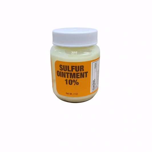 Unguento De Azufre Al 10% / 2 Oz