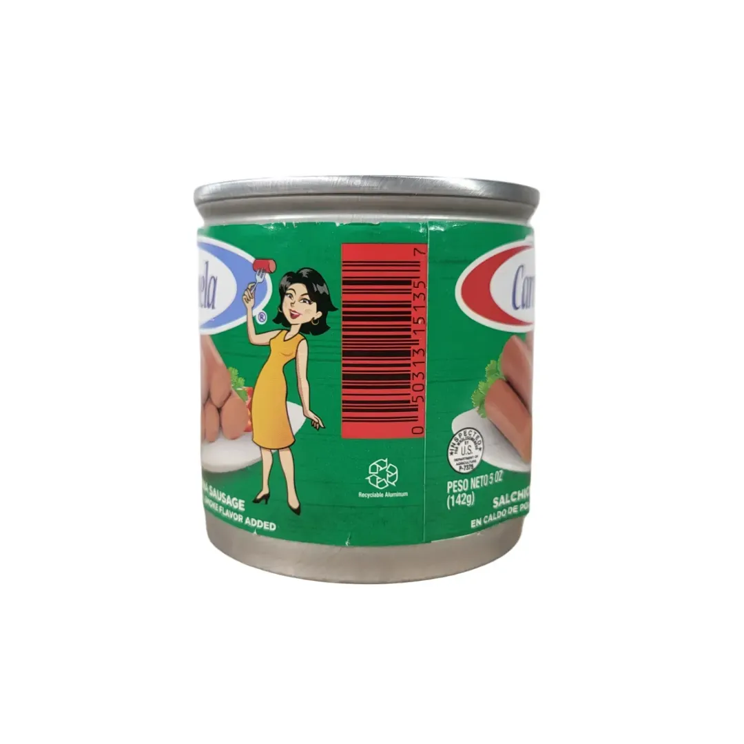Salchicha De Pollo Carmela 5Oz