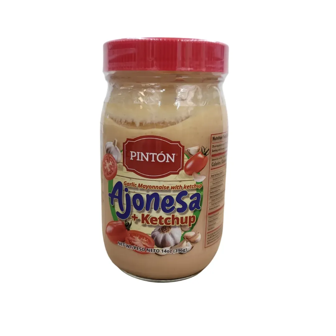 Mayonesa con Ajo y Ketchup Pinton / 14 Oz