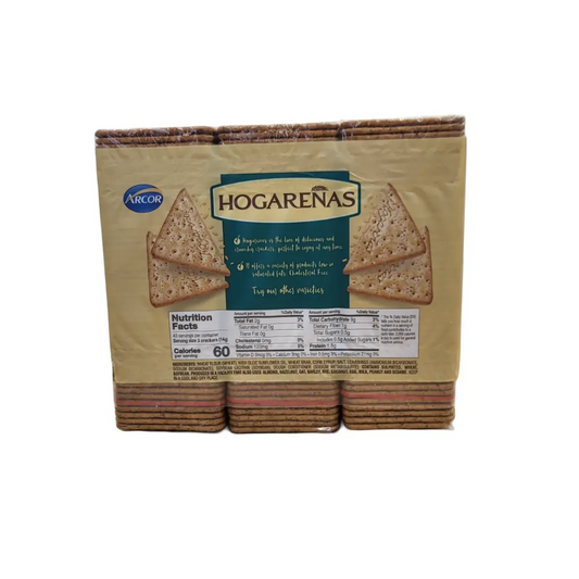 Galletas Con Salvado Hogarenas / 21.2 Oz